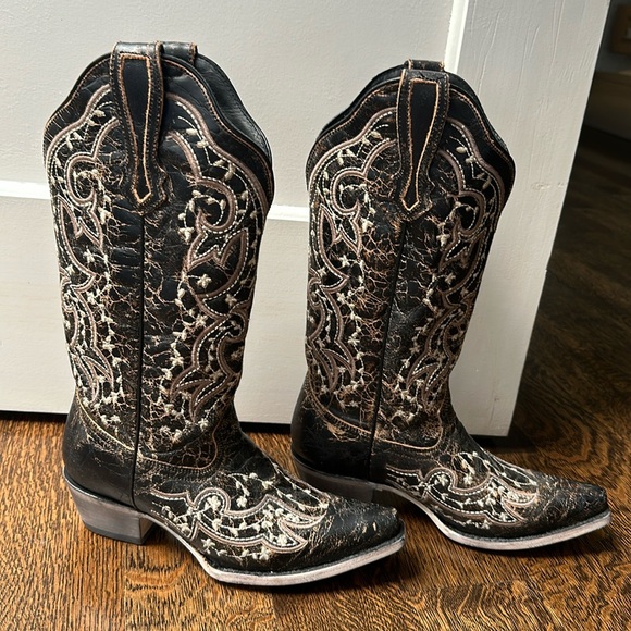 J.B Dillon Reserve cowboy boots size 7us - Picture 1 of 4